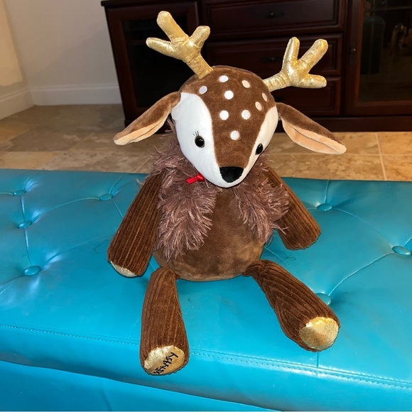 SCENTSY RIVER THE REINDEER DEER BUDDY PLUSH & scent pack excellent condi… - Picture 1 of 7
